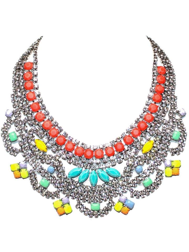 Tom Binns 'soft Power' Bib Necklace, Women's, Yellow