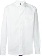 Oamc Checkered Slit Detail Button Down Shirt