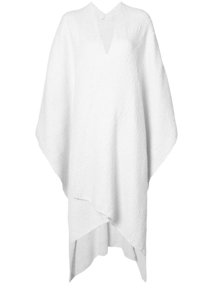 Voz - Long Duster - Women - Organic Cotton - One Size, White, Organic Cotton