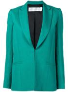 Victoria Victoria Beckham Straight-fit Blazer - Green