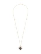 Dubini 18kt Yellow Gold Constantine Medallion Necklace - Pink