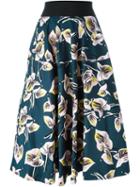 Marni 'amlapura' Print Pleated Skirt