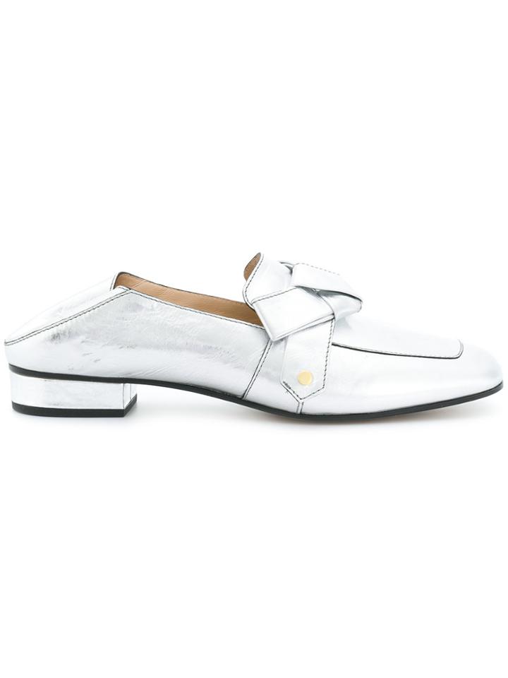 Chloé Quincy Loafers - Metallic