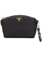 Prada Vela Wrist Pochette - Black