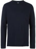 Ps By Paul Smith Crew Neck Sweatshirt, Men's, Size: Xl, Blue, Cotton