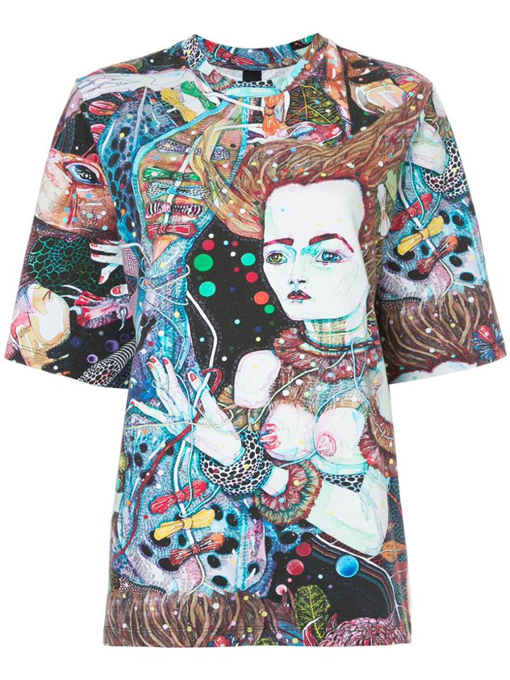 Romance Was Born Cosmic Kanga T-shirt - Multicolour