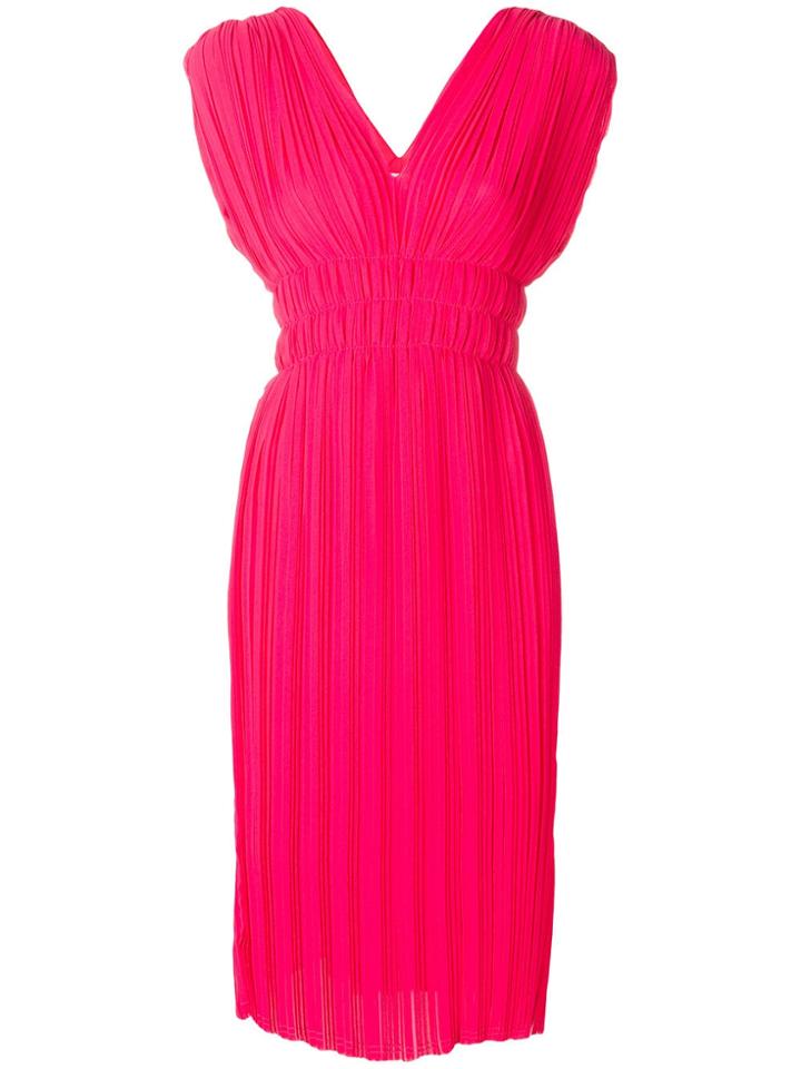 P.a.r.o.s.h. Patroclo Midi Dress - Pink