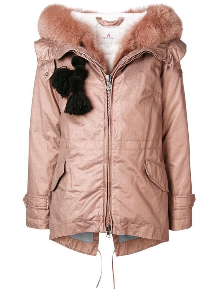 Peuterey Fur Park - Pink & Purple