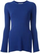 Sportmax Torre Jumper, Women's, Size: Large, Blue, Viscose/polyester