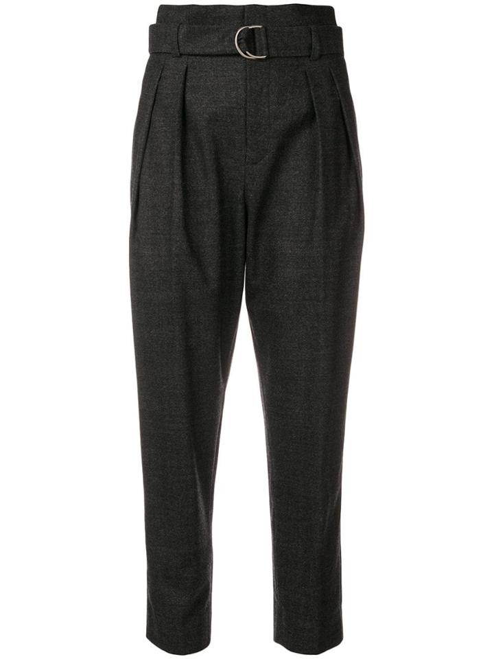 Iro Cropped Trousers - Grey