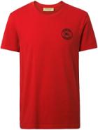 Burberry Embroidered Logo Cotton T-shirt