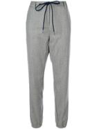 Semicouture Drawstring Trousers - Grey