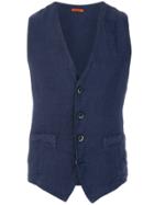 Barena Classic V-neck Waistcoat - Blue