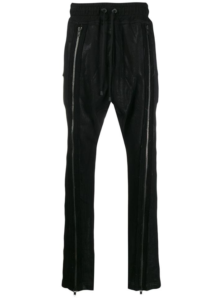 Di Liborio Zipped Track Pants - Black