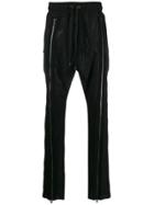 Di Liborio Zipped Track Pants - Black