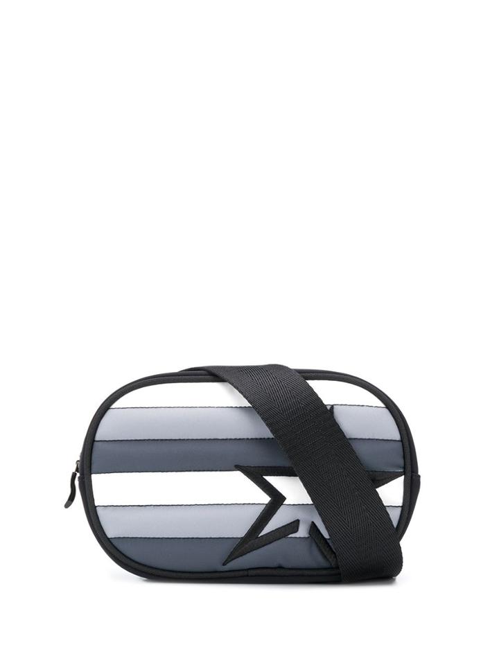 Perfect Moment Star Patch Quilted Belt Bag - Black