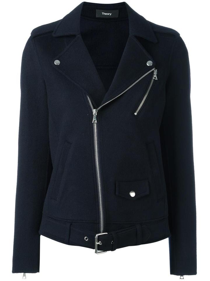Theory Tralsmin Jacket, Women's, Size: Small, Blue, Cashmere/wool