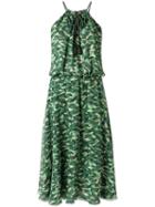 Andrea Marques - Silk Dress - Women - Silk - 38, Green, Silk
