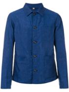 Burberry - Lightweight Shirt Jacket - Men - Linen/flax - 52, Blue, Linen/flax