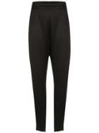À La Garçonne Cropped Trousers - Black