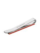 Burberry Heritage Stripe Bronze Tie Bar - Metallic