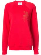 Rosie Assoulin Floral Print Sweatshirt - Red