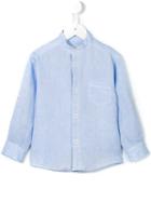 Cashmirino Korean Collar Shirt, Infant Boy's, Size: 9 Mth, Blue