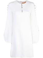 Michael Kors Sable Scalloped Shift Dress - White