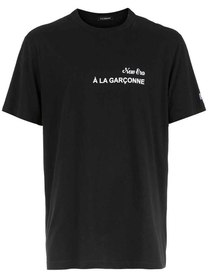 À La Garçonne New Era Printed T-shirt - Black
