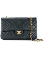 Chanel Vintage 25 Double Flap Bag - Black