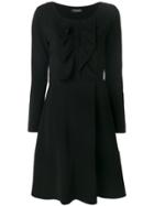 Twin-set Classic Flared Fitted Dress - Black