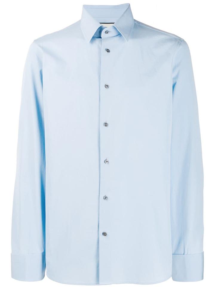 Gucci Cufflink Shirt - Blue