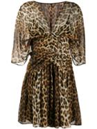 Nº21 Leopard Print Dress - Brown