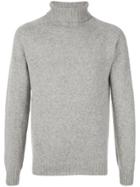 Officine Generale Turtleneck Jumper - Grey