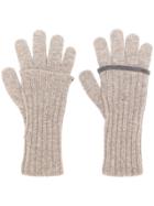 Fabiana Filippi Bead Embellished Gloves - Nude & Neutrals