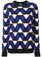 Markus Lupfer 'argyle' Jumper - Multicolour