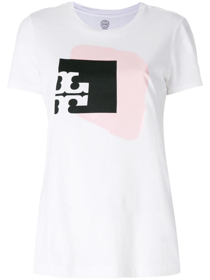 Tory Burch Carly T-shirt - White