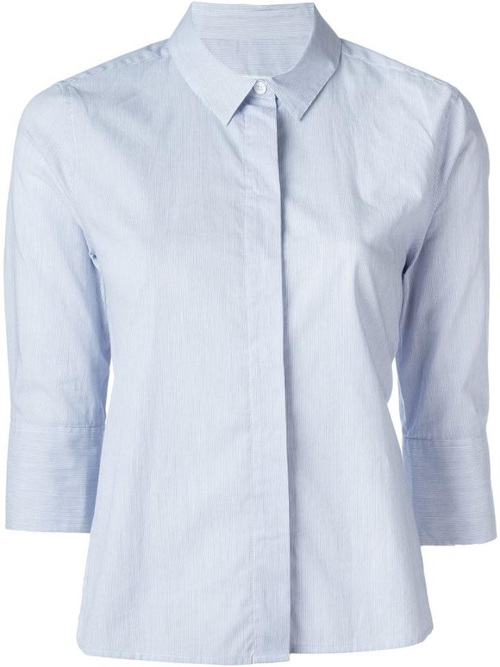 Equipment Striped Slim-fit Shirt