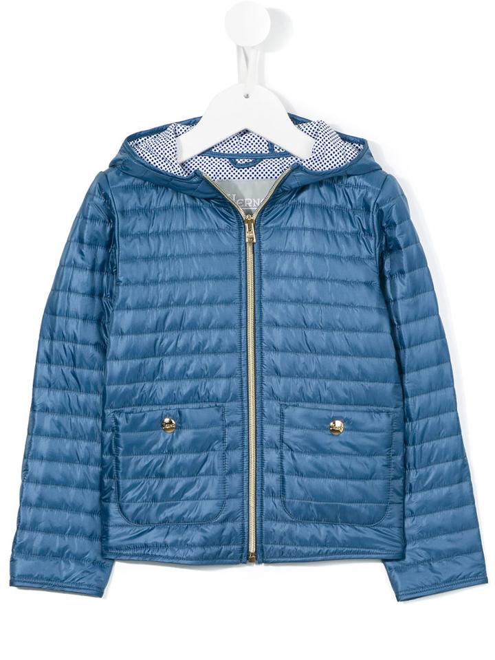 Herno Kids Bomber Jacket, Girl's, Size: 12 Yrs, Blue