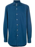 Kiton Classic Denim Shirt - Blue