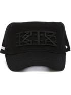 Ktz Ktz X New Era Embroidered Logo Military Cap, Adult Unisex, Black, Cotton