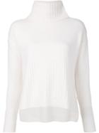 Derek Lam 10 Crosby Bond Turtleneck Sweater - White