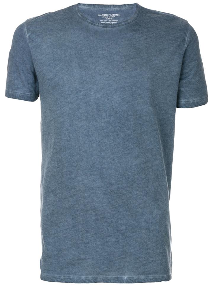 Majestic Filatures Faded T-shirt - Blue
