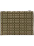 No Ka' Oi Chocolate Bar Quilted Clutch - Green