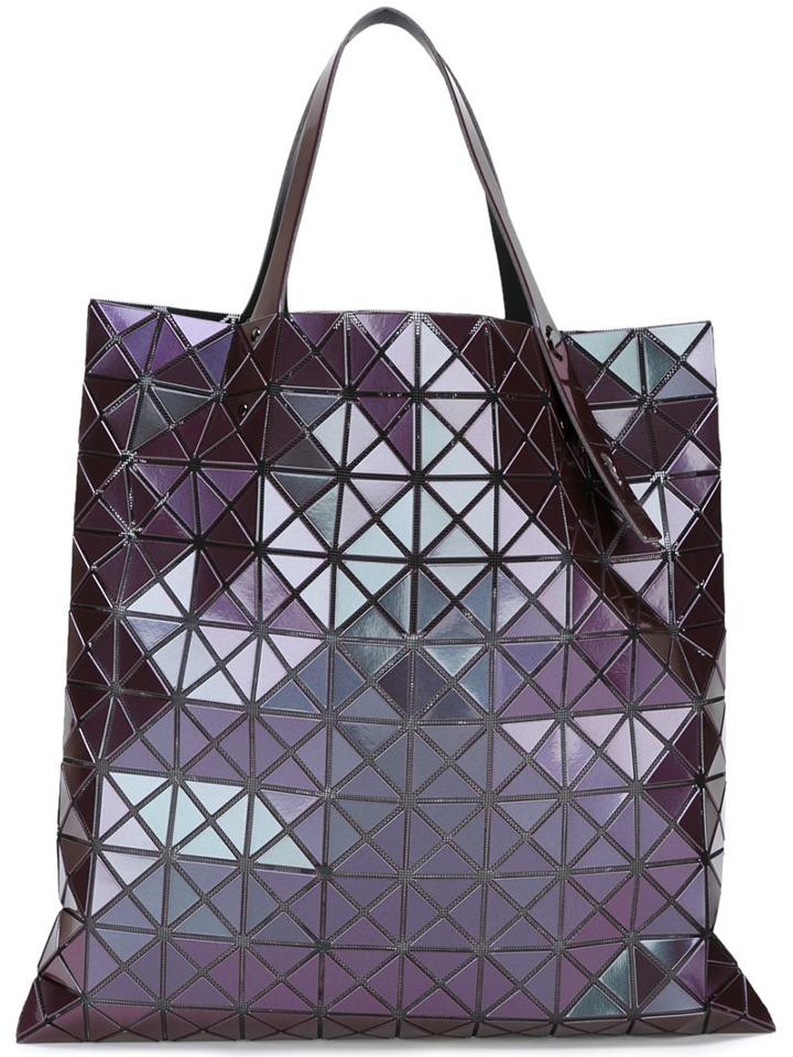 Bao Bao Issey Miyake Metallic Prism Tote, Women's, Pink/purple