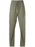 Lost & Found Rooms - Easy Trousers - Men - Cotton/spandex/elastane - M, Green, Cotton/spandex/elastane