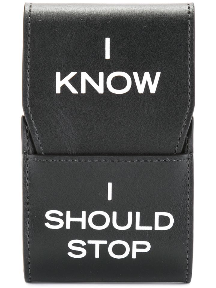 Ports V Flap Coin Purse - Black