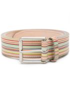Paul Smith Signature Striped Belt - Multicolour
