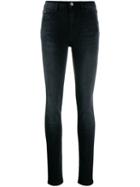 Philipp Plein High-waisted Skinny Jeans - Black