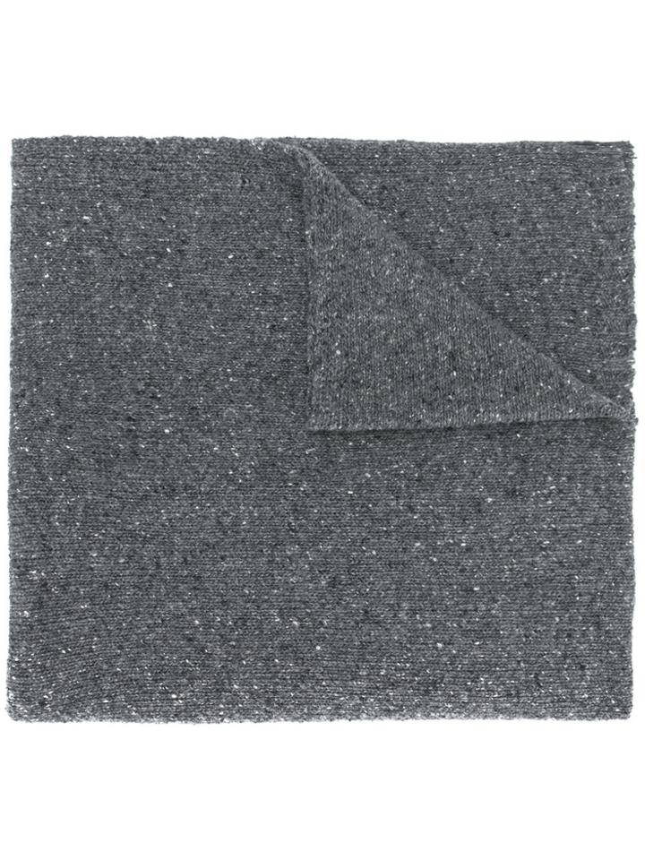 Joseph Pocket Detail Scarf - Grey